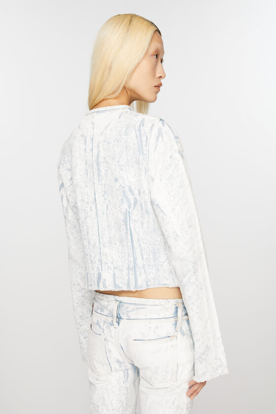 (image for) Top-Tier Pigment print denim jacket